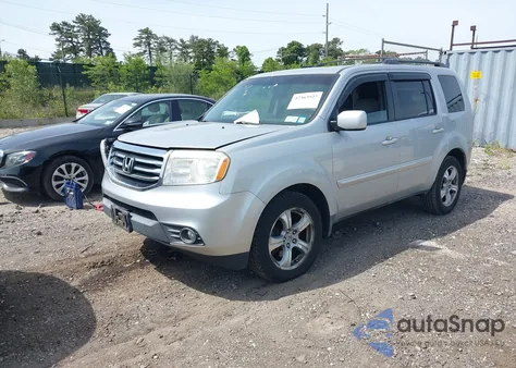 2012 Honda Pilot Ex-L from USA, damaged, VIN 5FNYF4H55CB051671